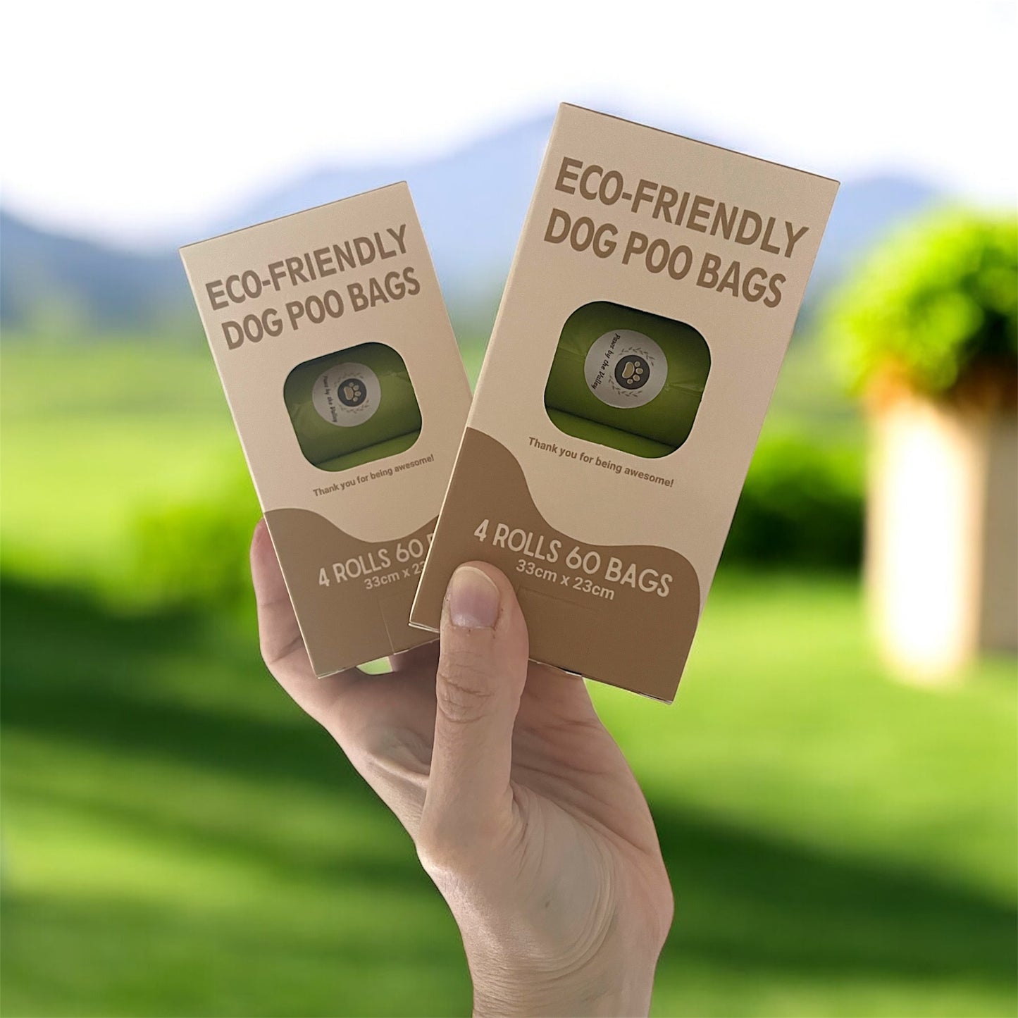 Eco - Friendly Dog Poo Bags