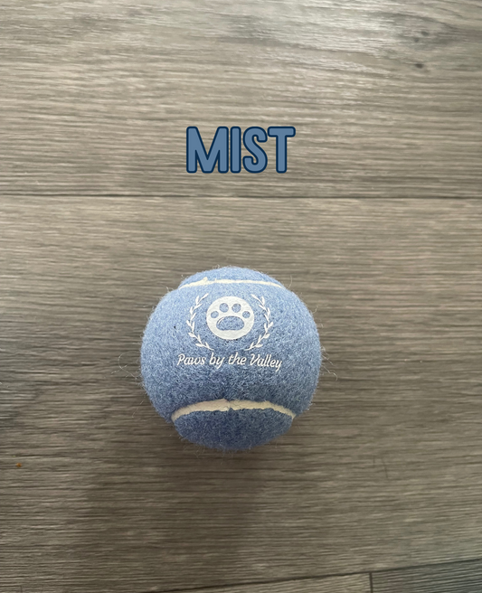 Dog Tennis Ball - Mist (Pastel Blue)