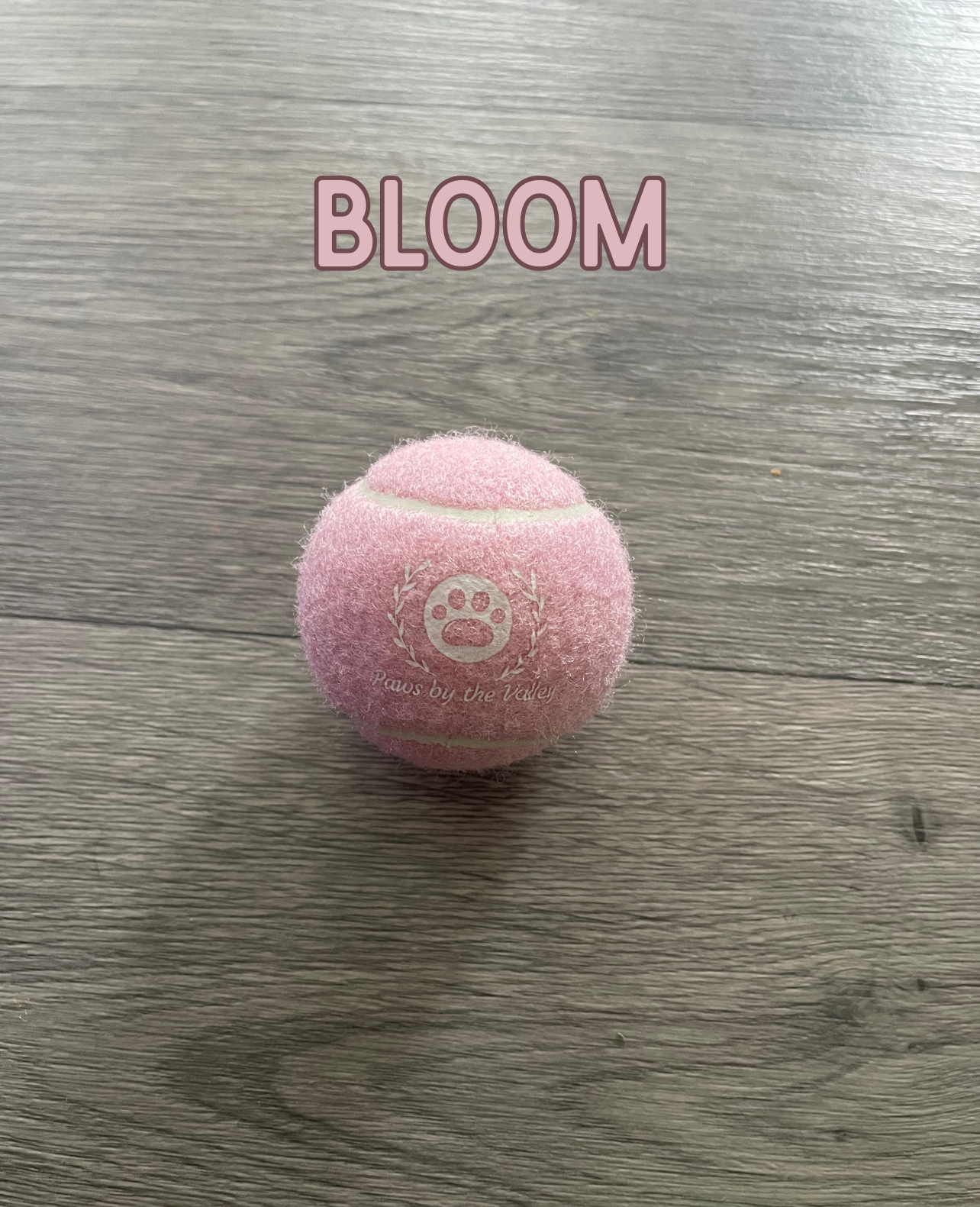 Dog Tennis Ball - Blossom (Light Pink)